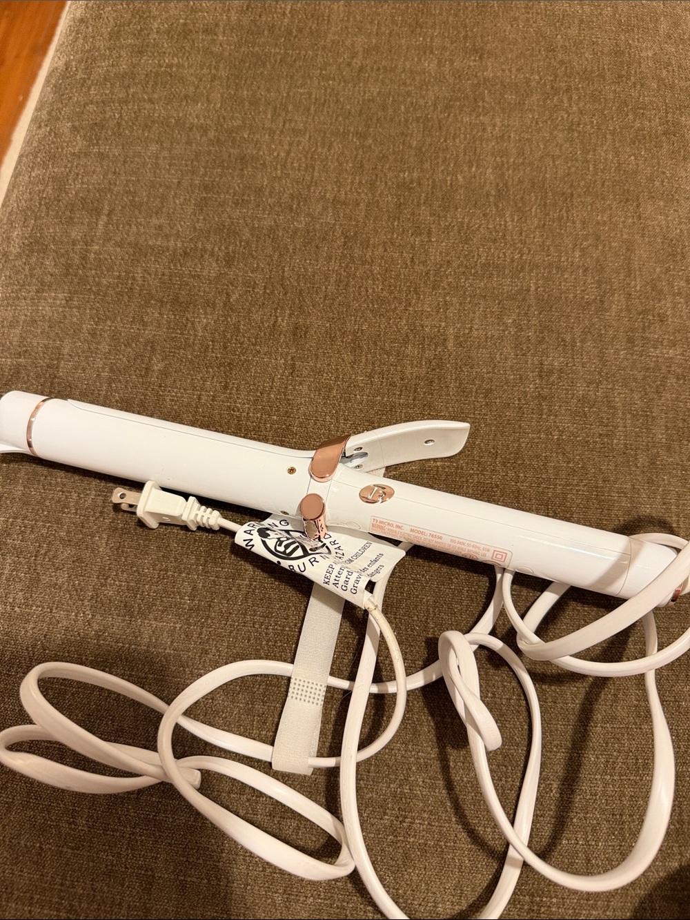T3 micro ceramic barrel curling iron 1.25 inch